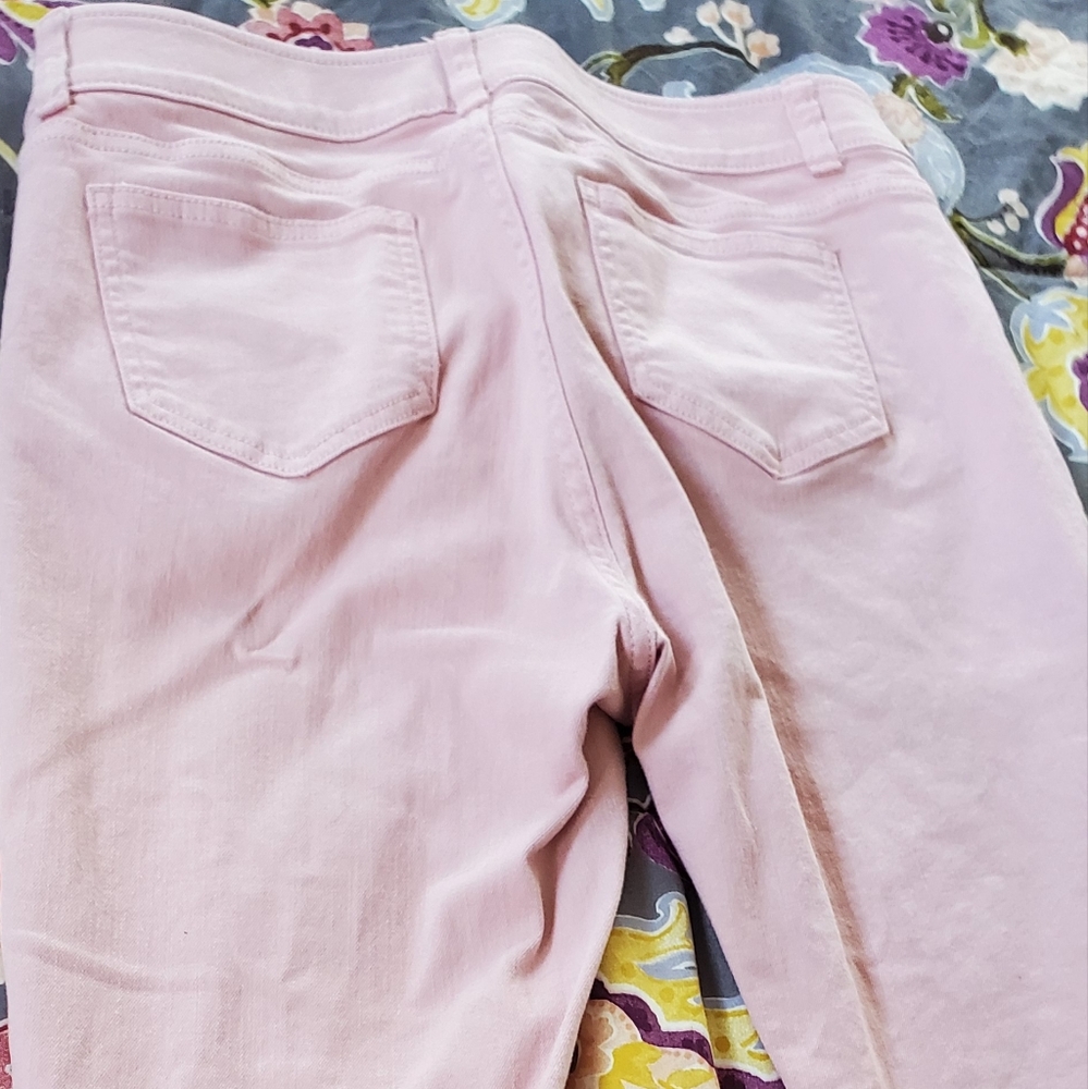 Light pink jeans
